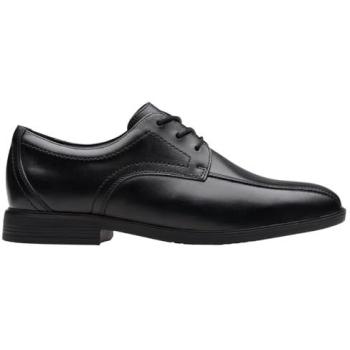 Youth Black Leather Derby by Jonwin – Loop Design (Clarks)