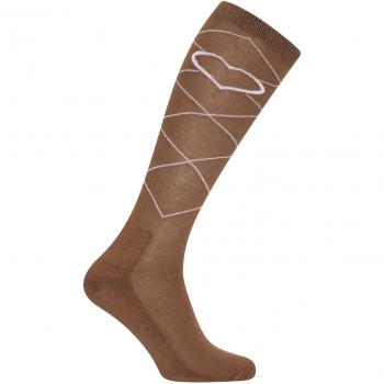 Imperial Walnut Comfort Riding Socks