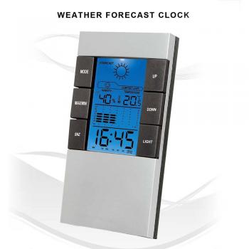 Electronic Alarm Clock with Weather Forecast and Calendar