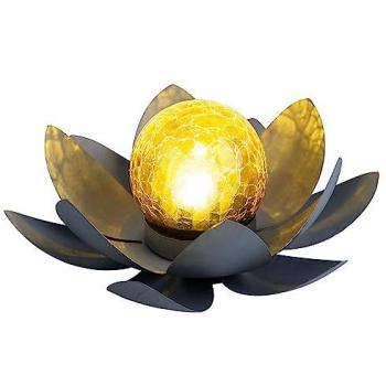 Luce decorativa fiore di loto giardino