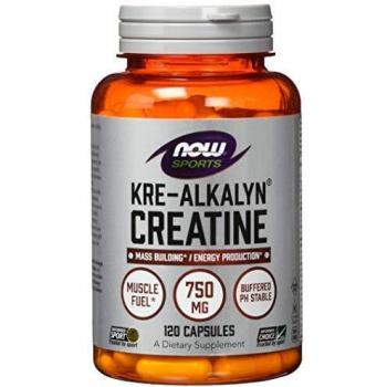 Kre Alkalyn di NOW Nutrition, 120 capsule