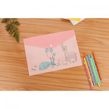 Cartoon Cat Filing Bags for School