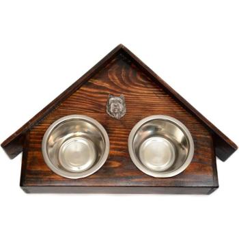 Cairn Terrier II: Kit Completo di Legno + Ciotola Decorata