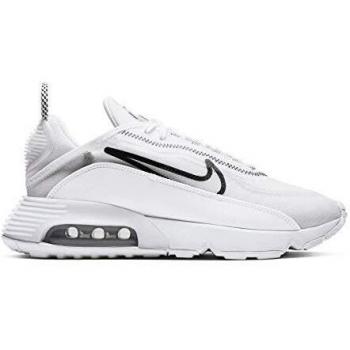 Nike Damen Air Max 2090 Rennlauf-Schuh – Weiß/Schwarz Wolf Grau, EU 38