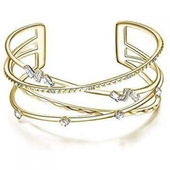 Bracciale donna Calliope by Brosway, realizzato con ottone e cristalli