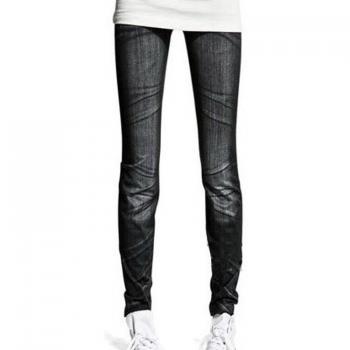Skinny Girl Imitation Denim Leggings