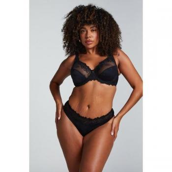 Hunkemoller Diva Tanga Schwarz