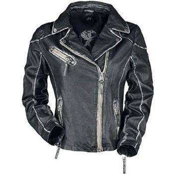 Gipsy PGG LULV Women's Black Biker Jacket