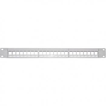 Grau Patchpanel 24 Anschlüsse