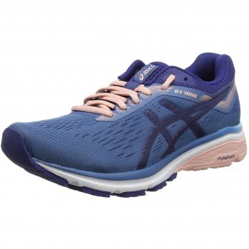 ASICS Gt-1000 7, Chaussures de Sport Femme, Multicolore (Azure/Blue Print 400)