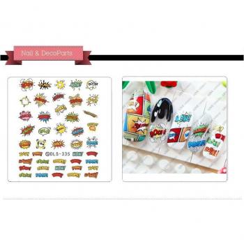 Nail Decoration Water Transfer Decals