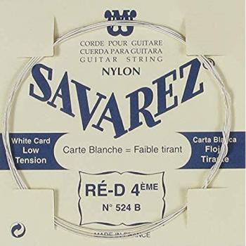 Savarez 524B – Ré Faible – Guitare – Carte Blanche