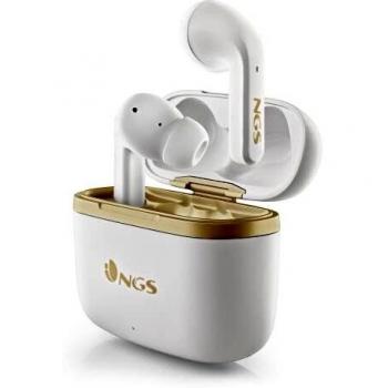NGS Artica Trophy Casque Bluetooth True Wireless Blanc