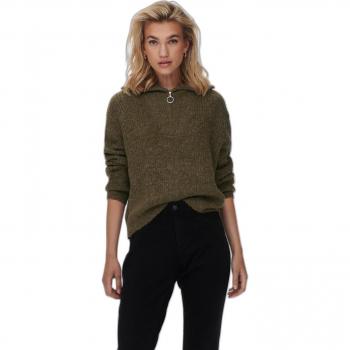 Maglione da donna Only Onlbaker con zip