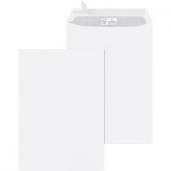 Pochettes C4 adhésives, sans fenêtre, 100 g/m², lot de 100