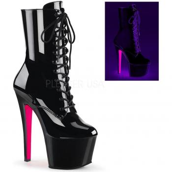 Pleaser SKY-1020TT Damen High Heels Stiefelette Schwarz EU 40
