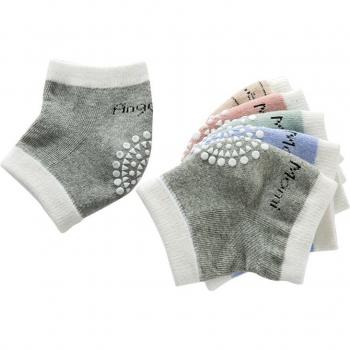 Muslinlife genouillères pour tout-petits en coton avec silicone