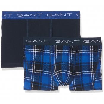 GANT Bañador Preppy Check para Hombre, Azul (Marine), X-Large