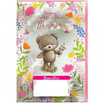 Simon Elvin Teddybeer Groetenkaart (6-Pack)