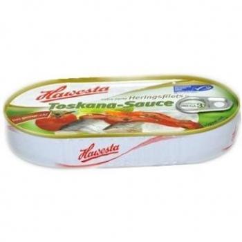 Hawesta Heringsfilet in Toskana-Sauce, 200 g x 10