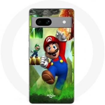 Esterno Maniacase Google Pixel 7a Movie Super Mario Bros