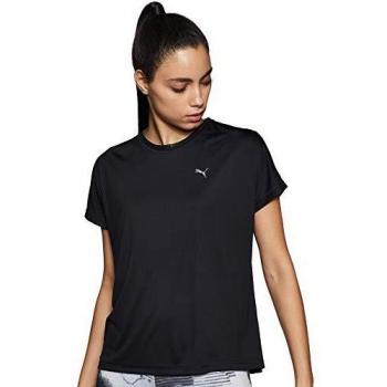 PUMA Damen Explosive Box Tee T-Shirt, Schwarz