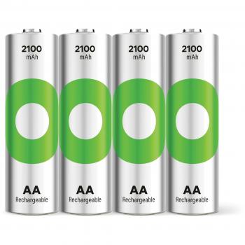 Pack de 4 piles rechargeables NiMH ReCyko+ AA 2100 mAh