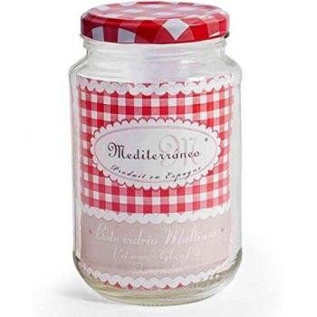 Bote de Vidrio Multiuso 350cc con Tapa
