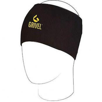Fascia sportiva colore nero Grivel HEADBAND