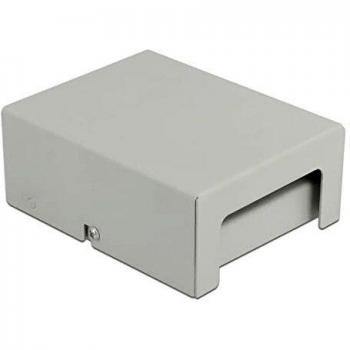 Delock Keystone Patch Panel 4 Porte – Colore Grigio