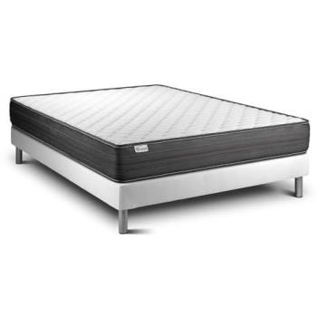 Conjunto Somier y Colchón Vitalit 150x200 cm Blanco