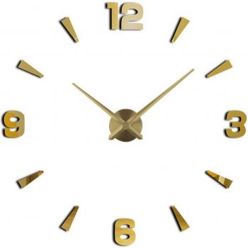 Große dekorative Wanduhr Quarz 3D mit DIY Acryl Aufklebern