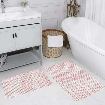 Mosimoso Home RB103 2-teiliges Badematten-Set