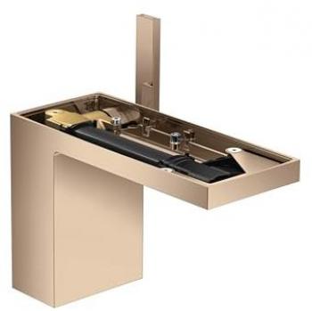 Robinet de lavabo Axor MyEdition A chromé or