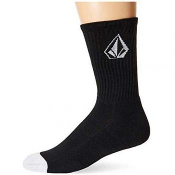 Calcetines Volcom Full Stone Triple Pack – Negro, Hombre, Uno Solo
