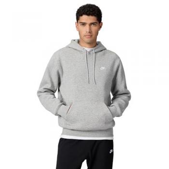 FELPA HOODIE CLUB IN PILE – Grigio