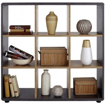 Regal Fontana Eiche Wotan Nachbildung Beton dunkel B/H/T: ca. 109x110x35 cm