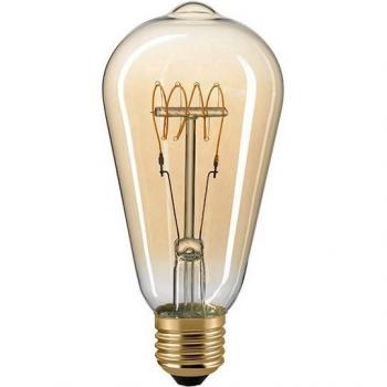 EDISON SLIM CURVED 5,5W E27 Gold Filamentlicht
