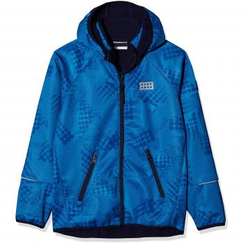 LEGO Wear Siam 202 Chaqueta Softshell para Niños, Azul, Talla 128