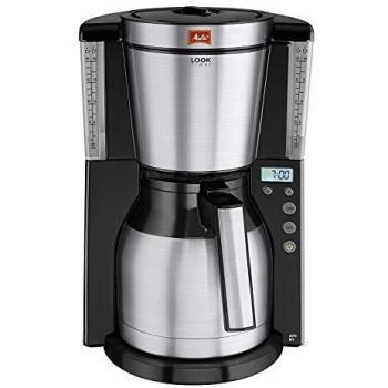 Melitta Look IV Therm Timer Cafetera de Filtro Independiente Negro 10 Tazas