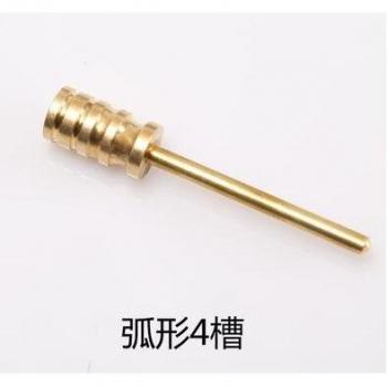 Electric Leather Iron with Brass Edge Finisher