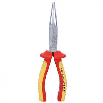 Alicate VDE de puntas semicirculares Brilliant Tools, 208 mm, modelo BT068012
