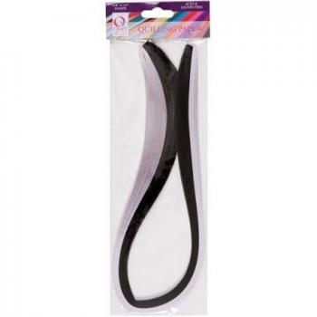 Tiras de Papel Quilling 3 mm 100 Piezas Negro/Blanco