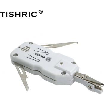 TISHRIC 10 PCS Classic Short Krone LSA-Plus Telecom Phone Cable Kit