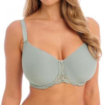 Aubree Moulded Spacer Bra in Green
