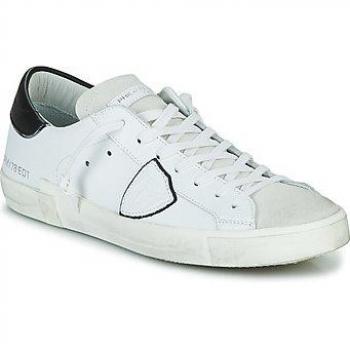 Baskets PHILIPPE MODEL Homme en cuir blanc taille 40