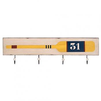 Batela Decorative Coat Rack with Oar Design
