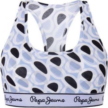 Sport-Bustier Blue Nation Print von Pepe Jeans