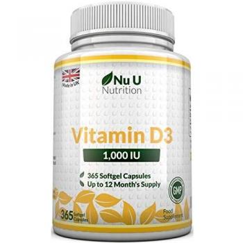 Vitamina D3 1000UI 365 Capsule Softgel (Scorta per 1 Anno)