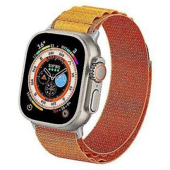 Boucle Alpine en Nylon pour Apple Watch Ultra 49mm avec Crochet en Titane